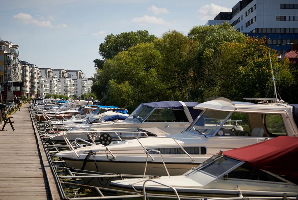 Apartment with River View in Sundbyberg