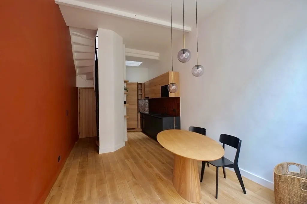 Salle à manger - Maison Rénovée avec Terrasse Quartier Saint Jacques