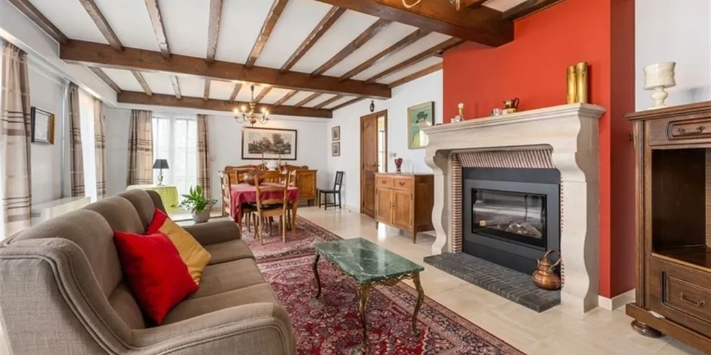 Soggiorno - Characterful House with Terrace in Evergem