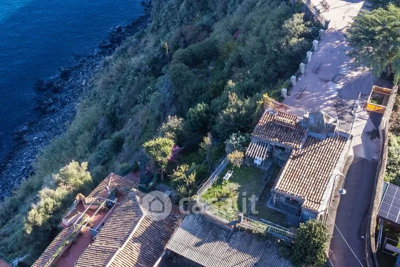 Aerial - Rustic Cottage with Sea View in Acireale