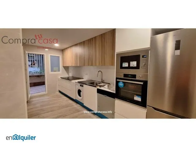 Cuisine - Apartment with Terrace on Vía Roma
