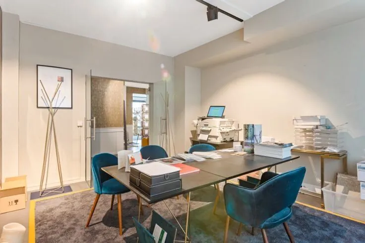 Office - Apartment with Canal View in Antwerp