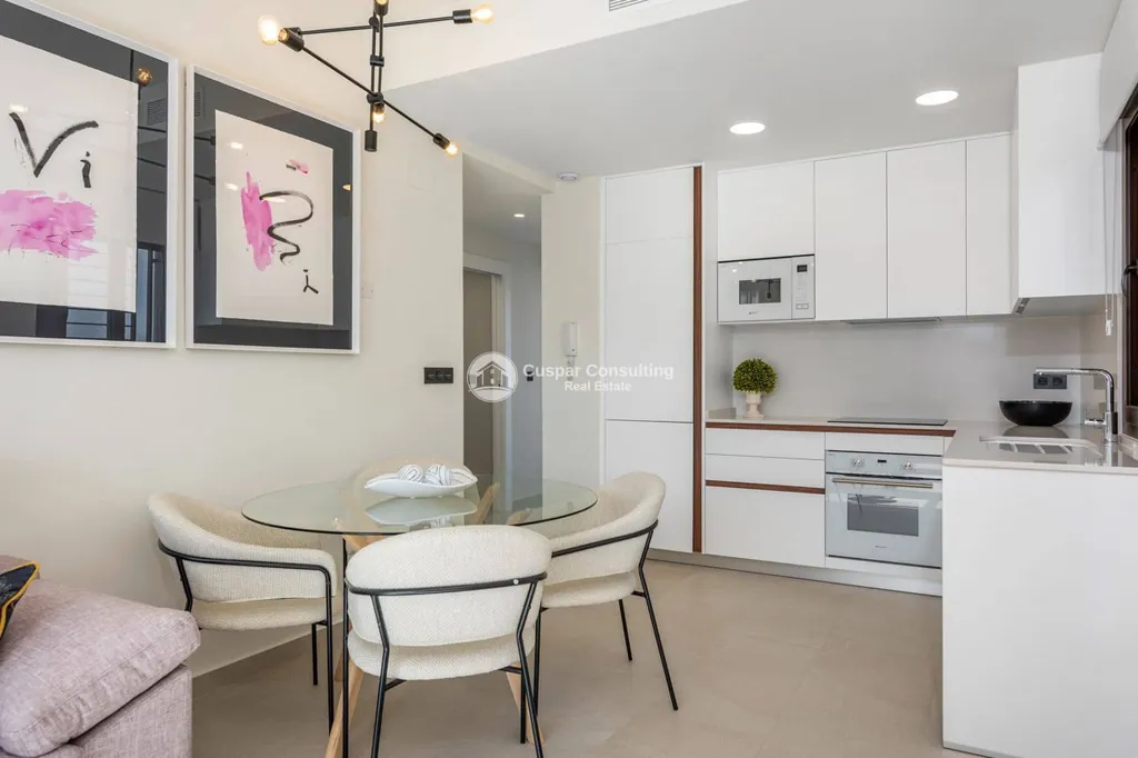 Cuisine - Penthouse with Mountain Views in Torrevieja