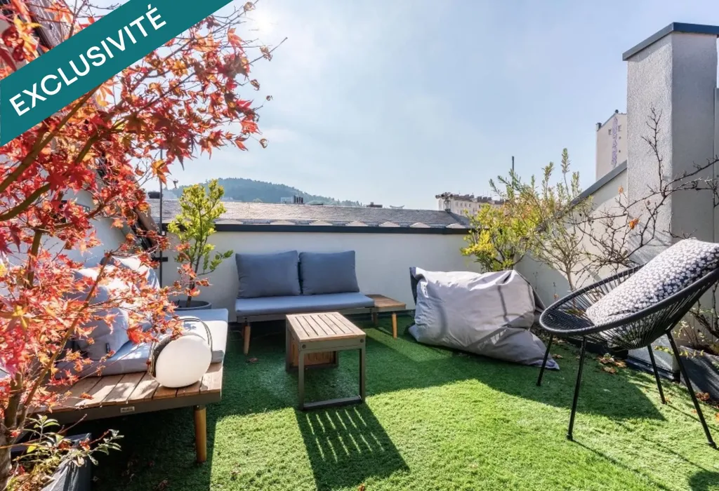 Terrass - Loft Duplex with Tropézienne Terrace in Saint-Étienne