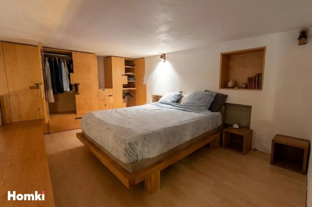 Chambres - Appartement Duplex avec Vue Panoramique à Lyon 1er