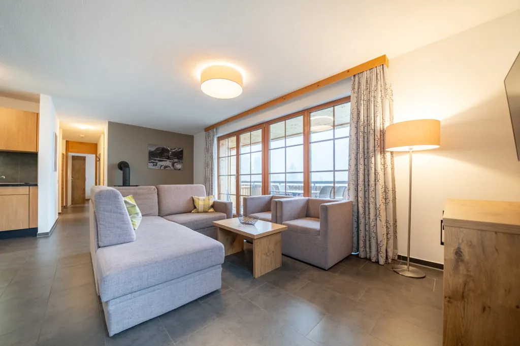 Séjour - 6-Personne Apartment with Ski Access in Bürserberg