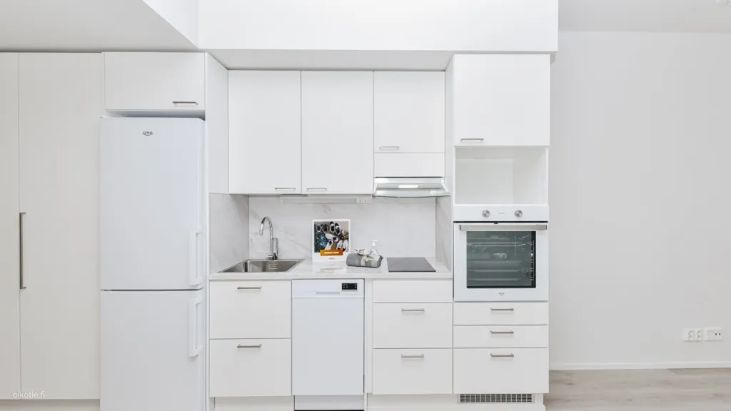 Cuisine - Compact Apartment with Sea View in Leppävaara