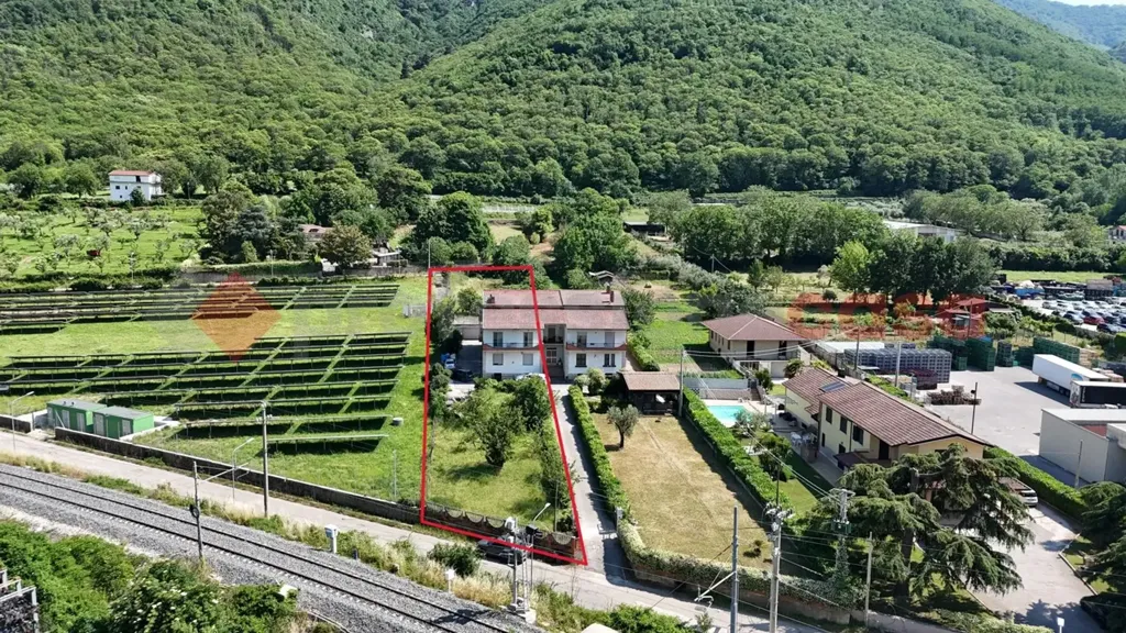 Vue aérienne - Spacious Apartment with Large Gardens in Paolisi