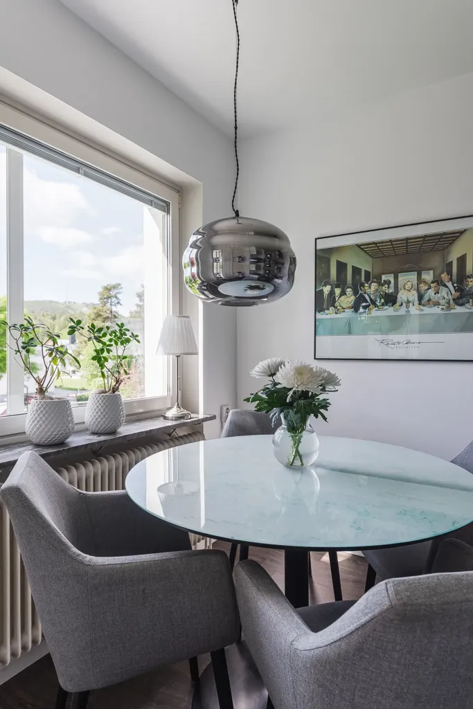 Söögituba - Apartment with Balcony in Sundsvall