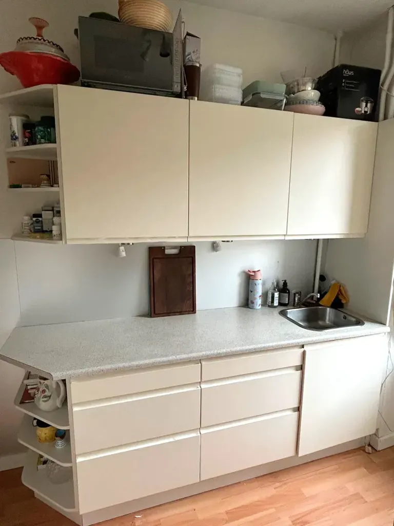 Kitchen - 2-Bedroom Apartment with High Ceilings in Aalborg