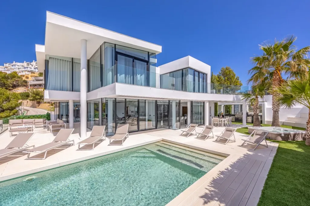Piscine - Modern Villa with Infinity Pool in Altea Hills