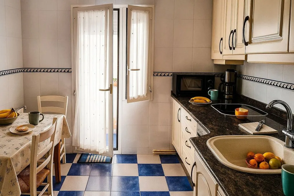 Köök - Furnished Flat near University in General Dávila