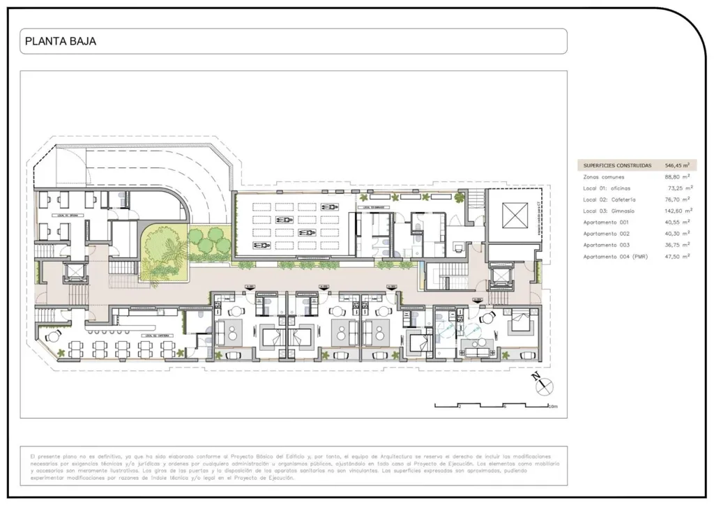 Plan - Tourist Apartment with Pool in Lo Pagán