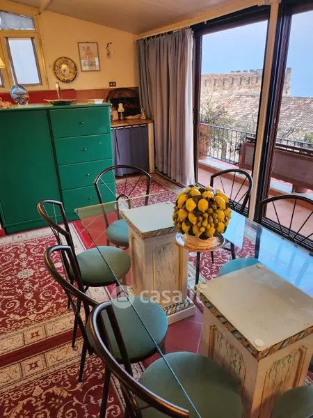 Salle à manger - Penthouse with Sea View in Taormina