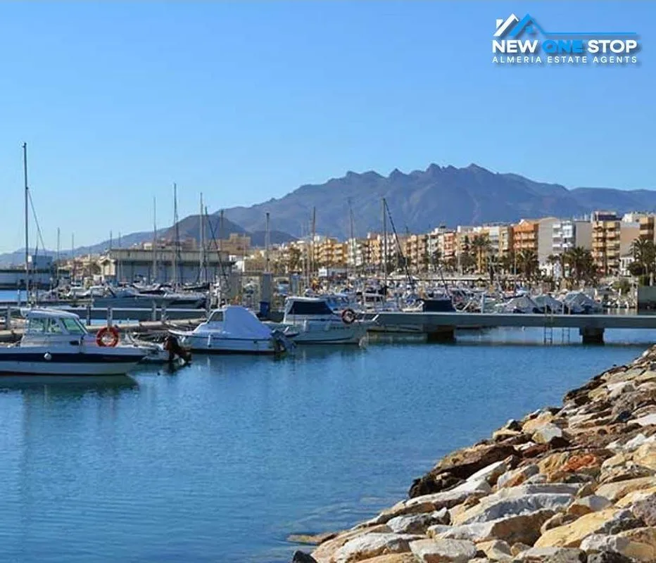 Penthouse with Sea View and Rooftop Pool in Garrucha