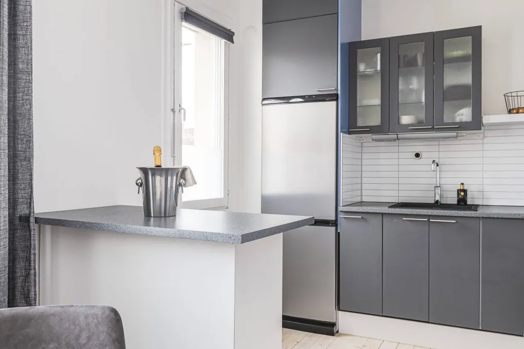 Köök - Efficient One-Bedroom Apartment in Linköping
