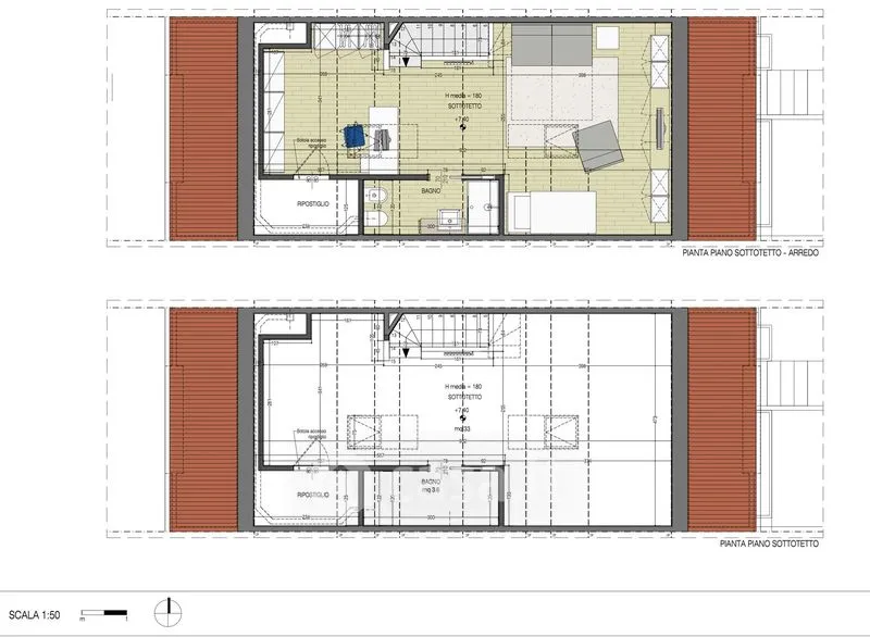 Plan - Terraced Villa with Double Garden in Saronno