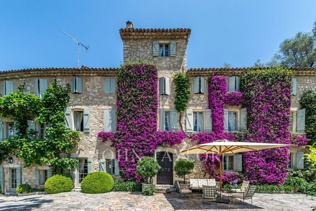 Jardin - Bastide Luxueuse avec Piscine à Grasse
