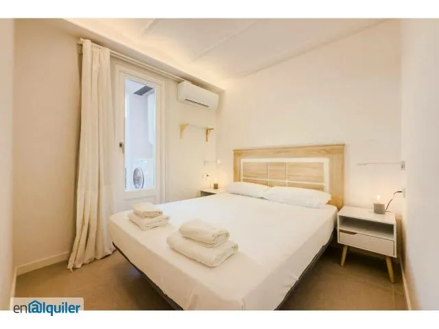 Chambres - Modern Flat with Air Conditioning in Poble Sec
