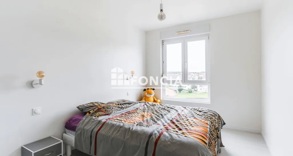Chambres - Appartement avec Balcon et Vue Dégagée à Yutz