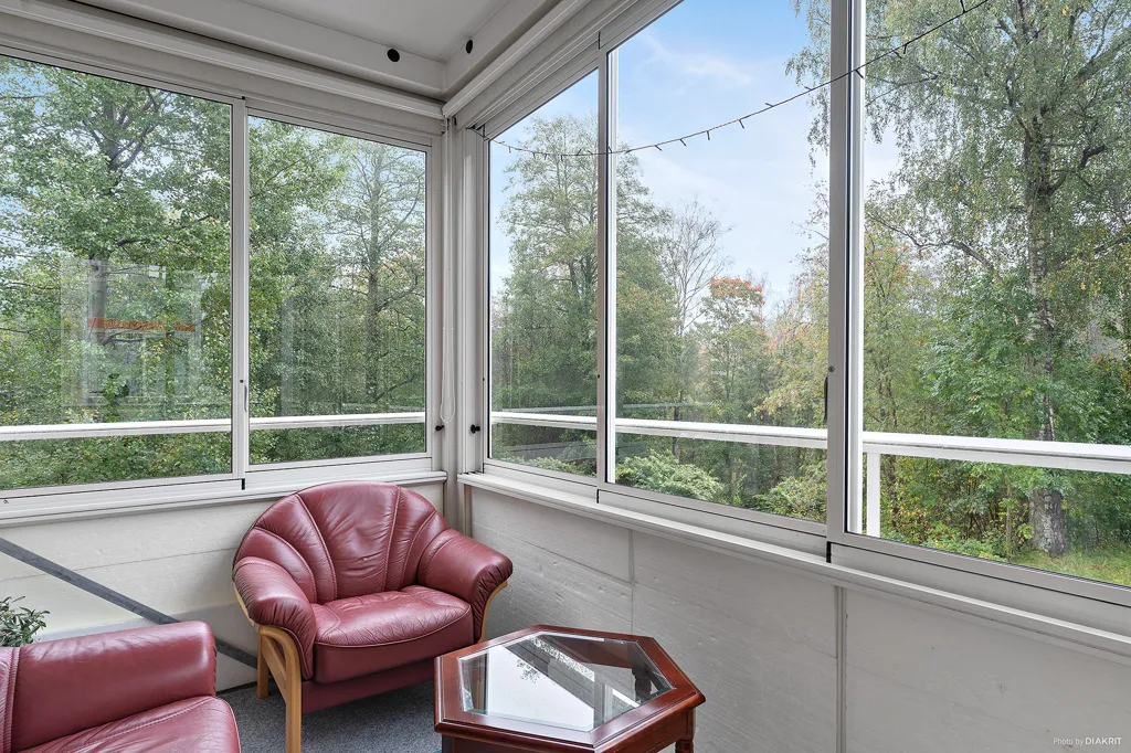 Balcon - Apartment with Large Balcony in Sjöbo