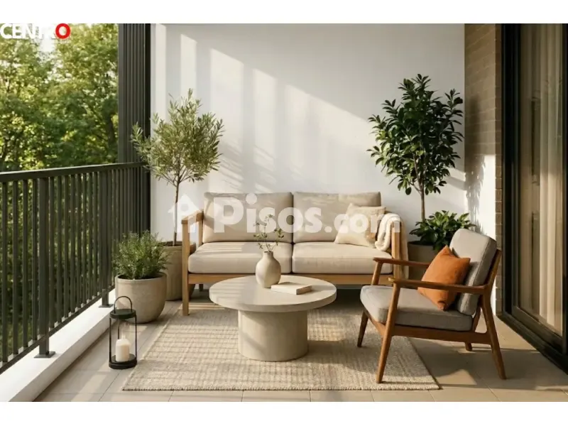 Terrace - Apartment with Terrace in La Zubia Centre