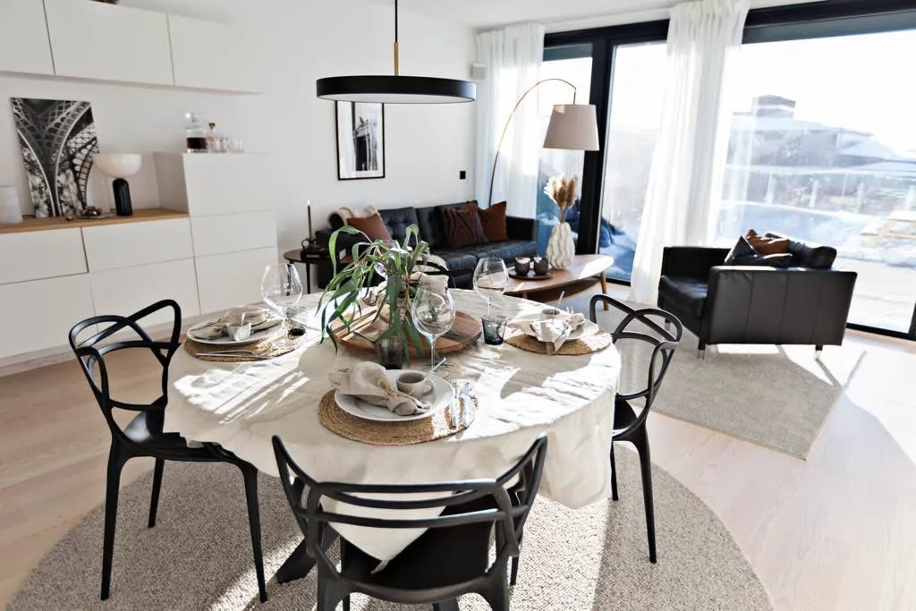 Salle à manger - Penthouse with Terrace in Umeå
