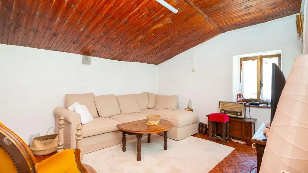 Living Room - Stone Cottage with Terrace in Borgata Marchetti