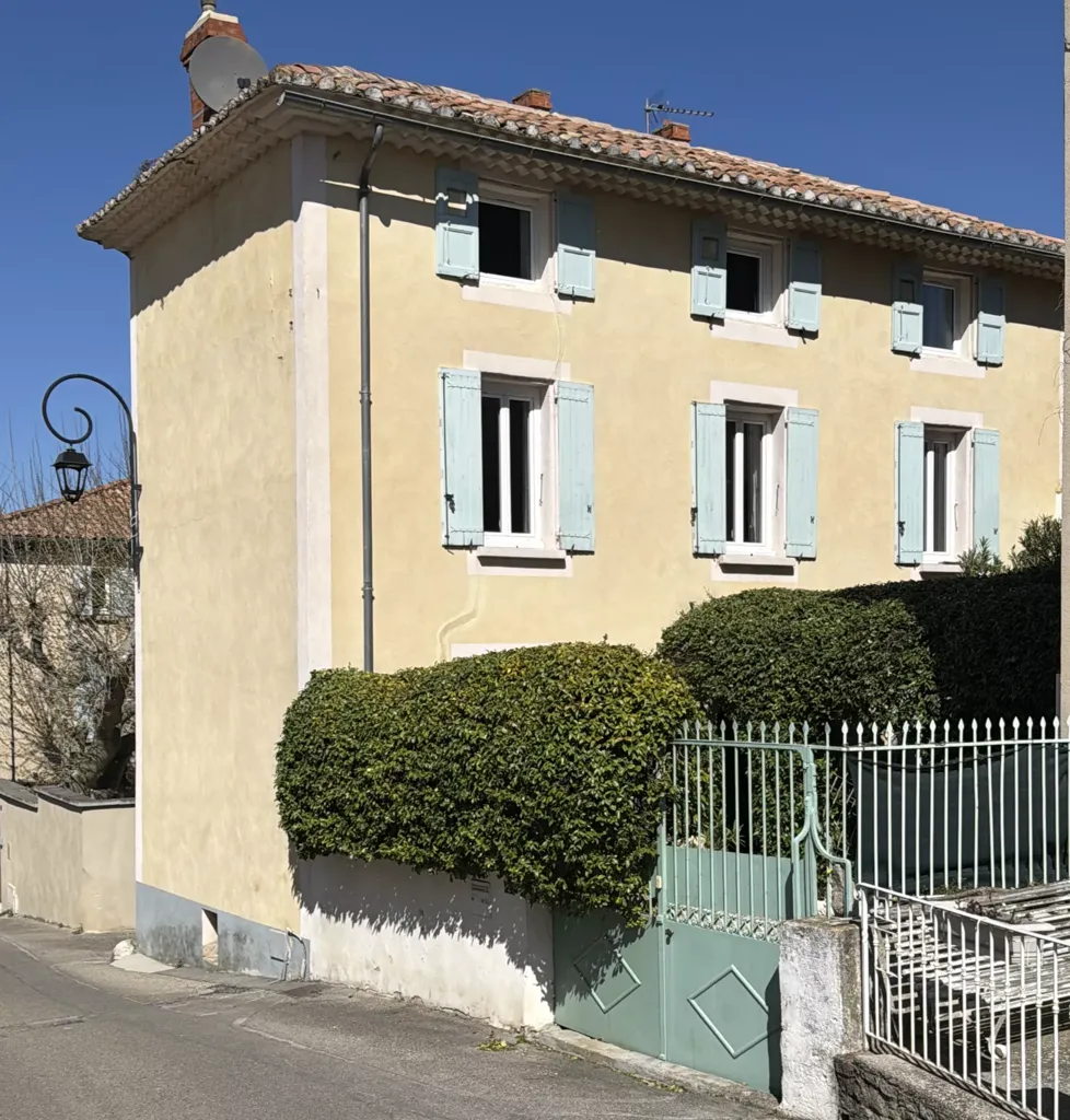 Extérieur - Maison Bourgeoise avec Jardin à Sablet