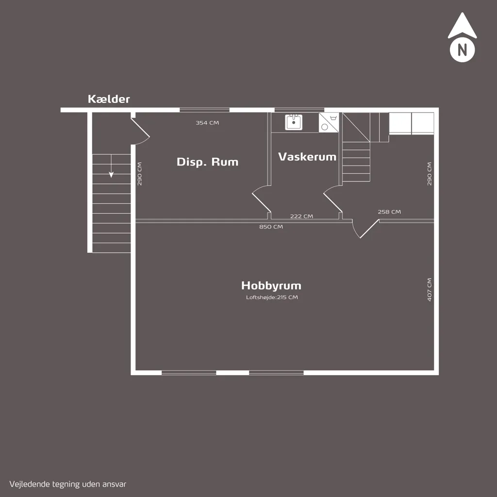 Plan - Villa with Garden near Viborg