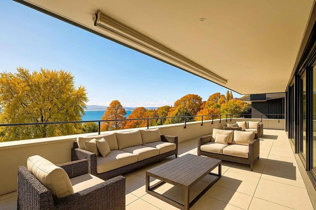 Terrasse - 4.5-Piece Apartment with Lake View in District D2