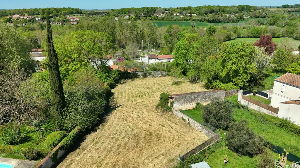 Õhuvaade - Buildable Plot with Valley View in Taillebourg