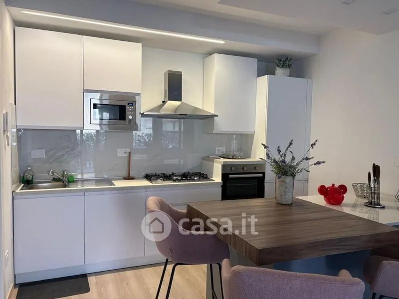 Köök - Modernised Studio with Terrace in Saluzzo
