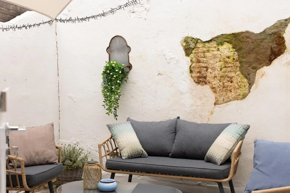 Garden - Restored House with Courtyard in Haarlem's Historic District