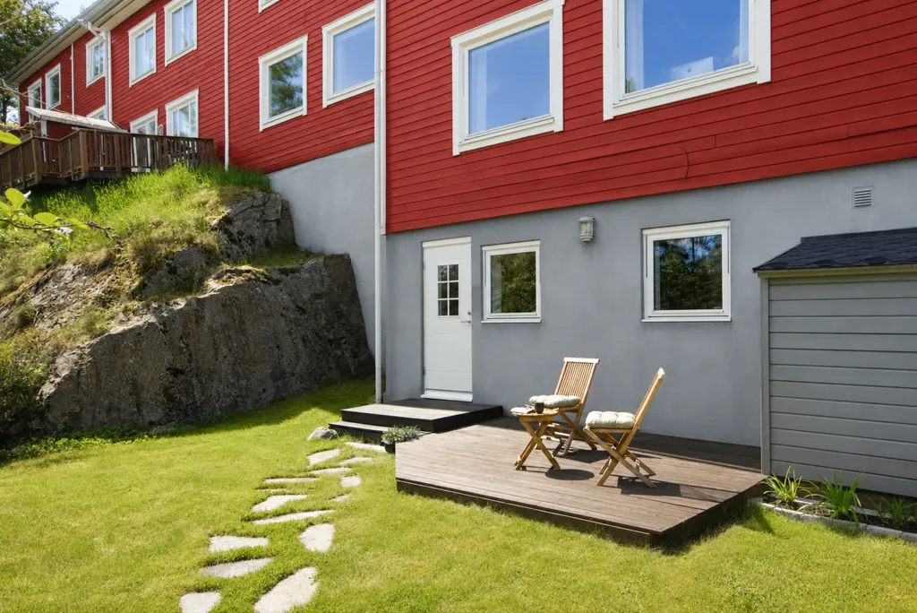 Garden - Spacious Terraced House with Terrace in Quiet Area