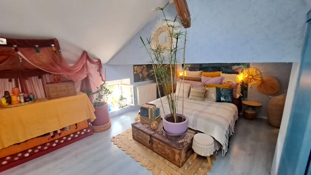 Camere da letto - Charming Stone House with Pool in Mervent