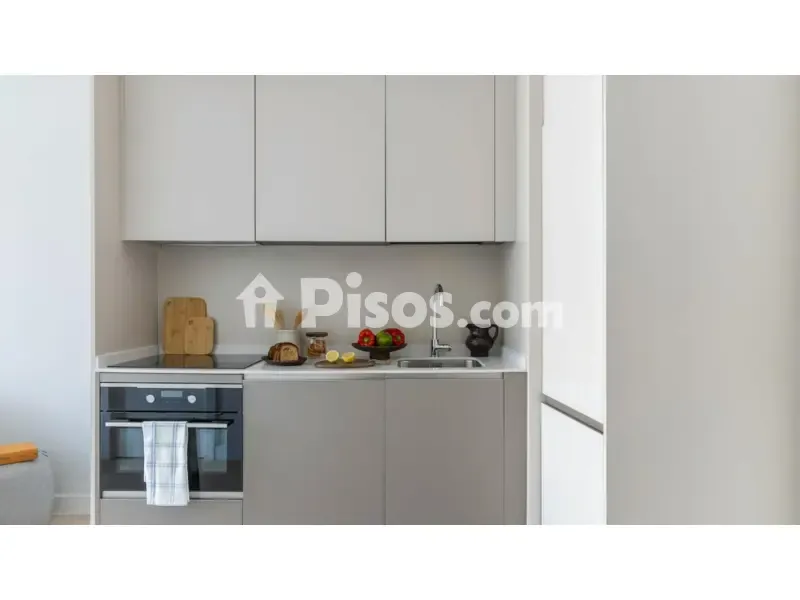 Cuisine - Modern Apartment with Patio in Alcobendas