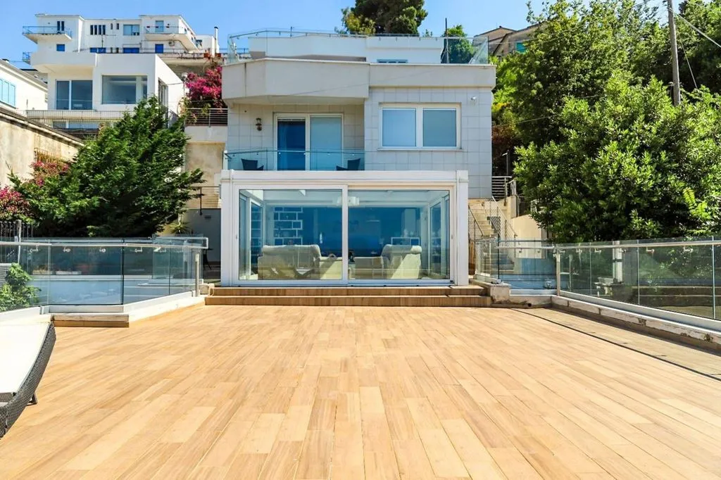 Terrasse - Villa with Sea View in Agropoli
