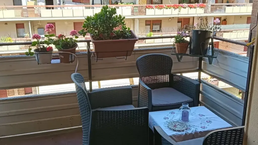 Rõdu - Rear-Facing Apartment with Balcony in Perugia
