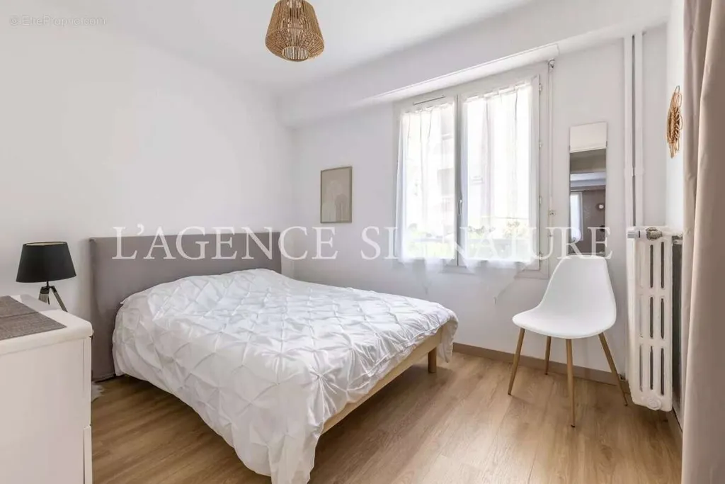 Bedrooms - 4-Piece Apartment with Loggia in Nice