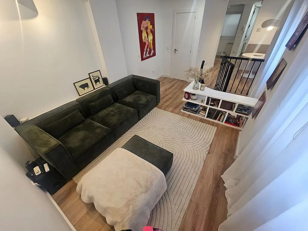 Séjour - 1-Bedroom Apartment with A/C in Casco Antiguo