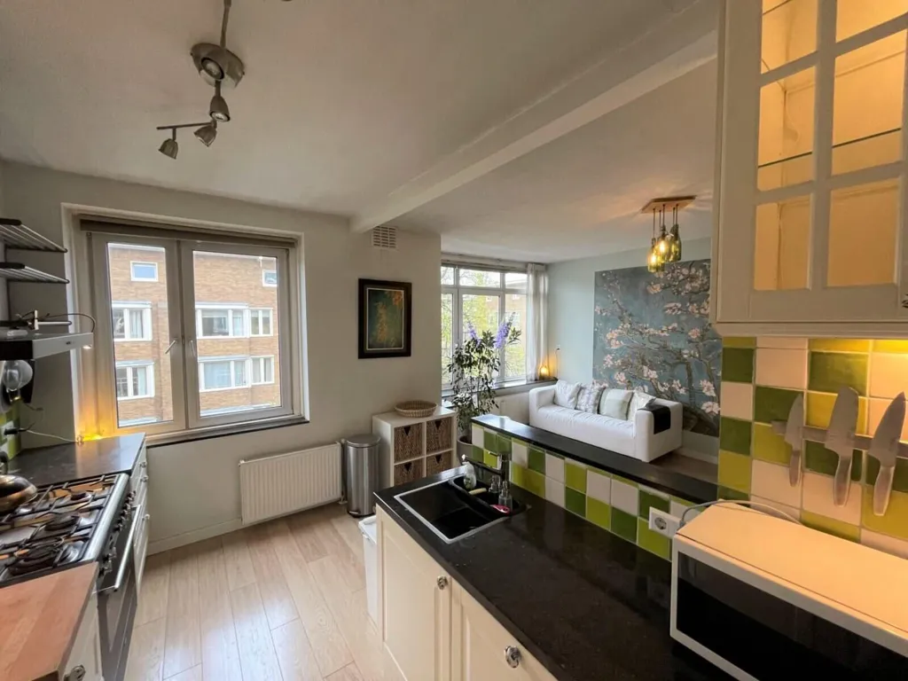 Cuisine - Furnished Apartment with Balcony in Amsterdam