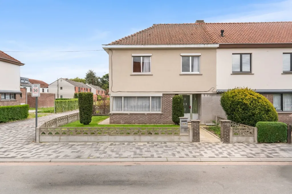 Extérieur - Maison Semi-Détachée avec Jardin à Dendermonde