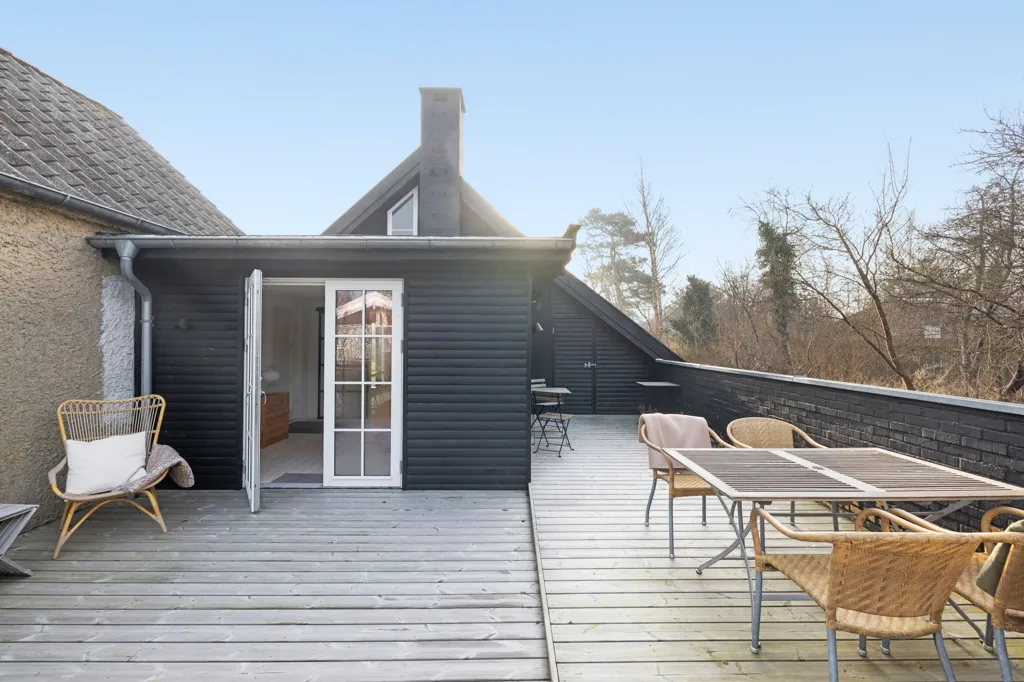 Terrasse - Converted Summerhouse with Garden in Liseleje