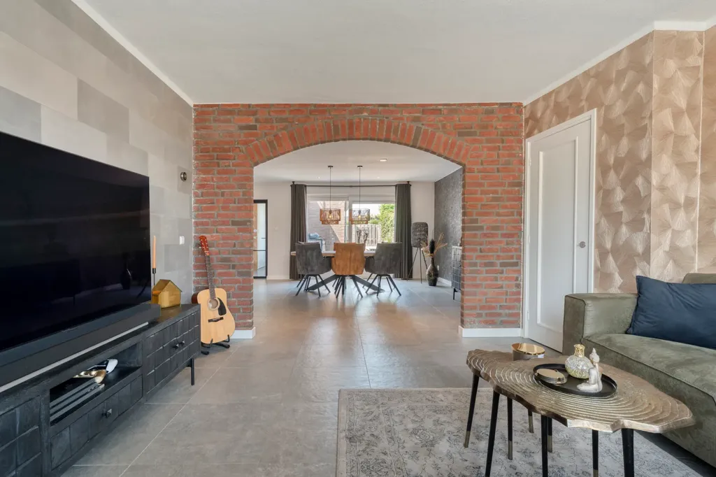 Séjour - Modernised Semi-detached House in Lutten