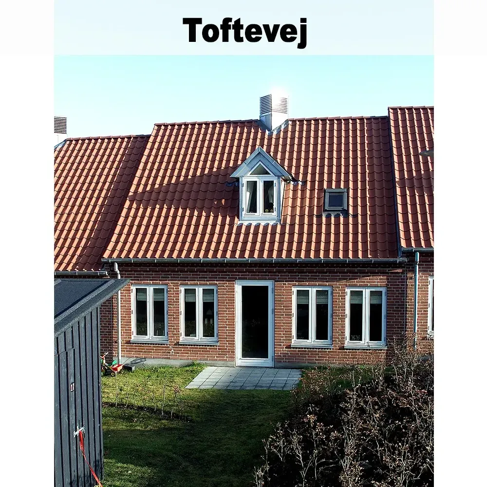 Vue aérienne - 3-Bedroom Terraced House in Brovst
