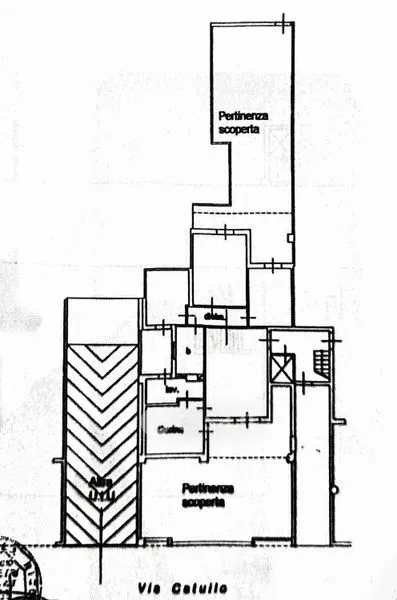 Plan - Apartment with Double Verandas in Andria