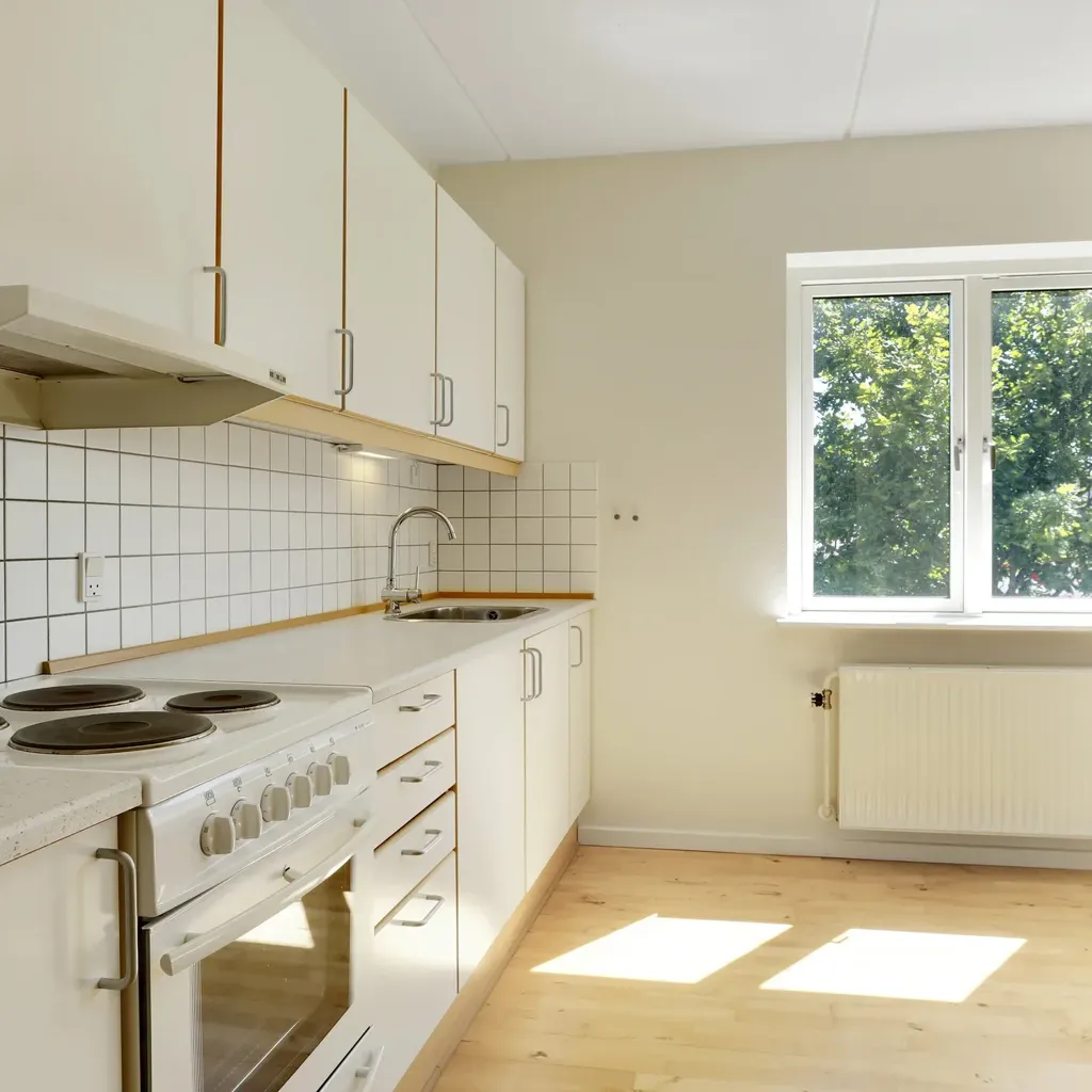 Köök - Apartment with Lift on Hovedgaden, Snedsted