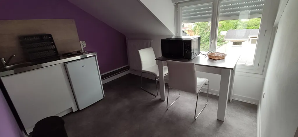 Cuisine - Appartement T2 Meublé au Mans, Proche Tram