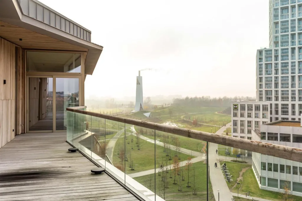 Balcon - Penthouse avec Vue sur la Schelde à Anvers